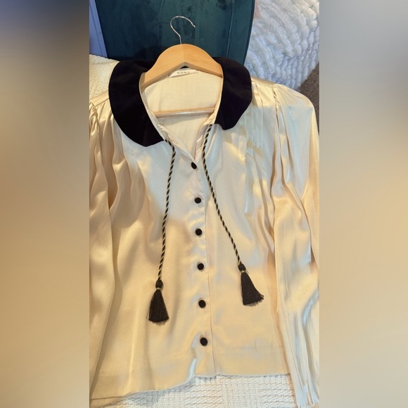 DOEN SIMONE TOP IN MOTHER OF PEARL, brand new without tags, never worn, No flaws - Picture 9 of 16